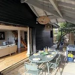 Beautiful Wood-frame House With Near The Ocean